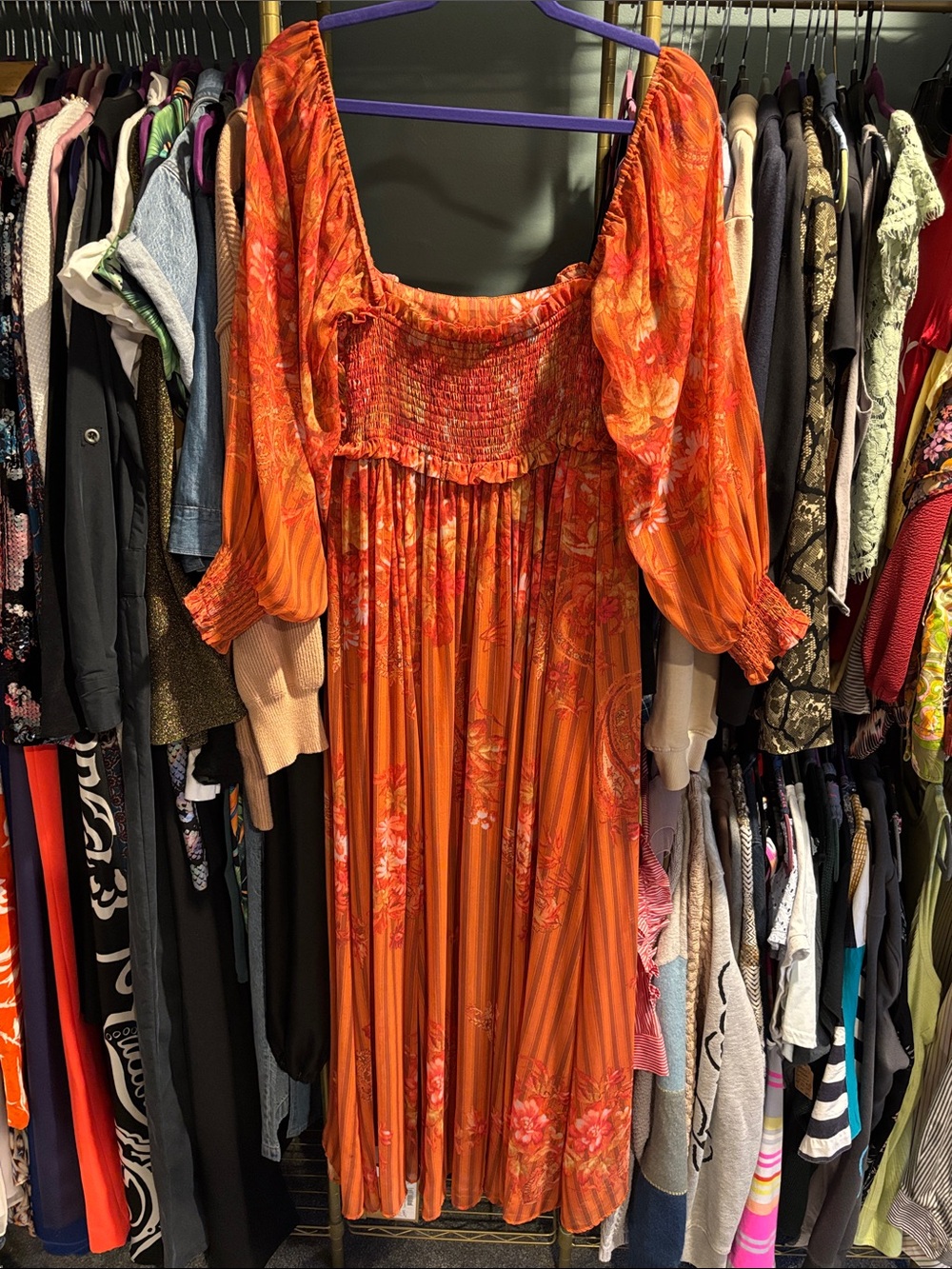 Free People Angel Eyes Maxi Dress | Size S | Retail $228 - Picture 6 of 9